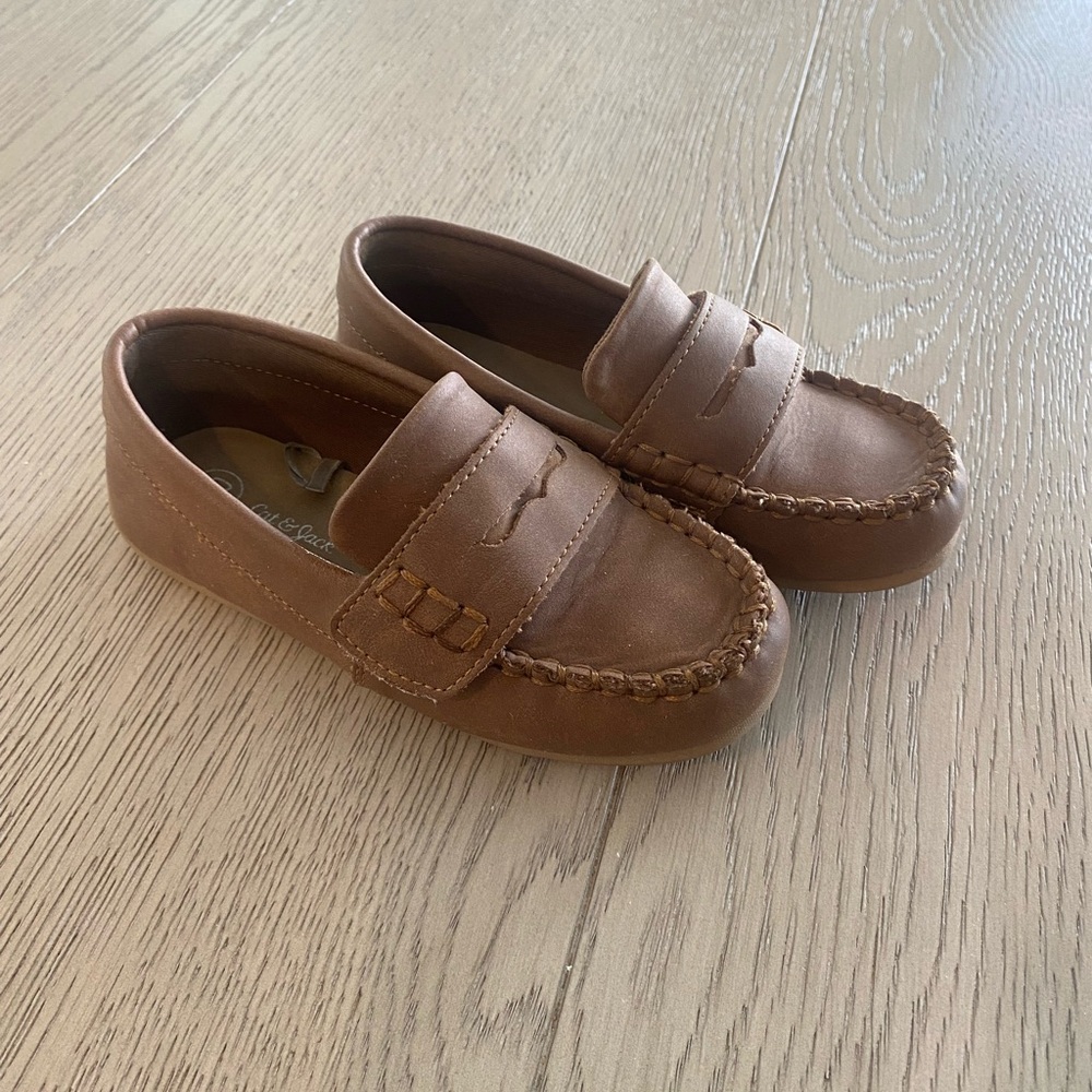 Little boy’s penny loafers